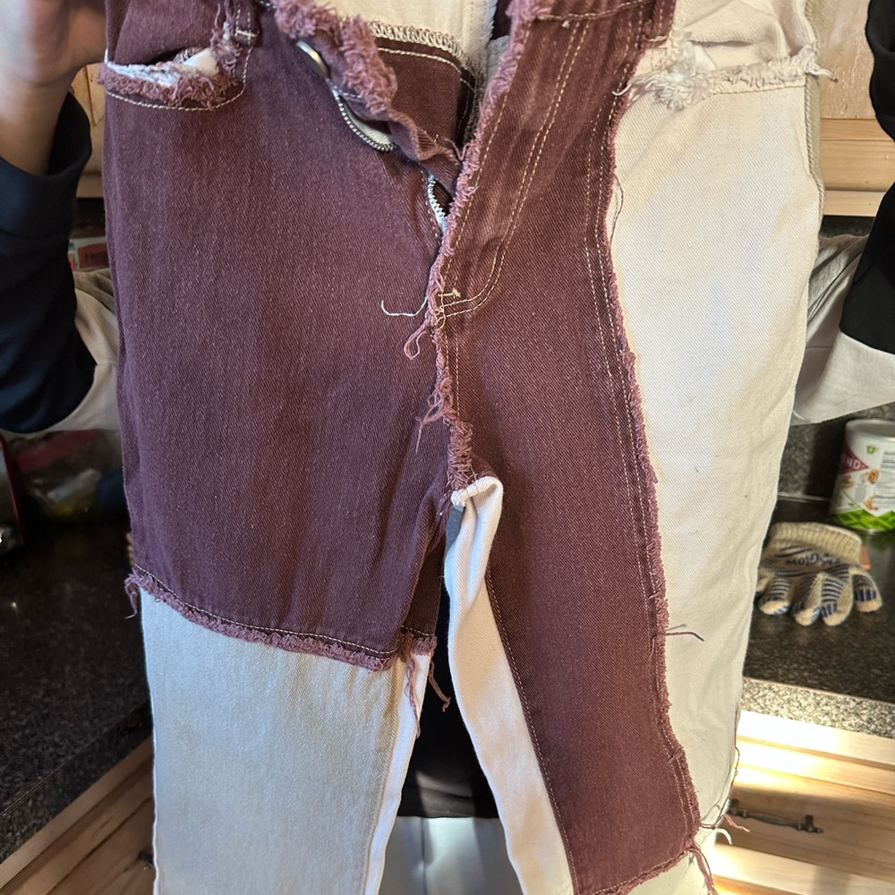 Shein patch jeans size XS